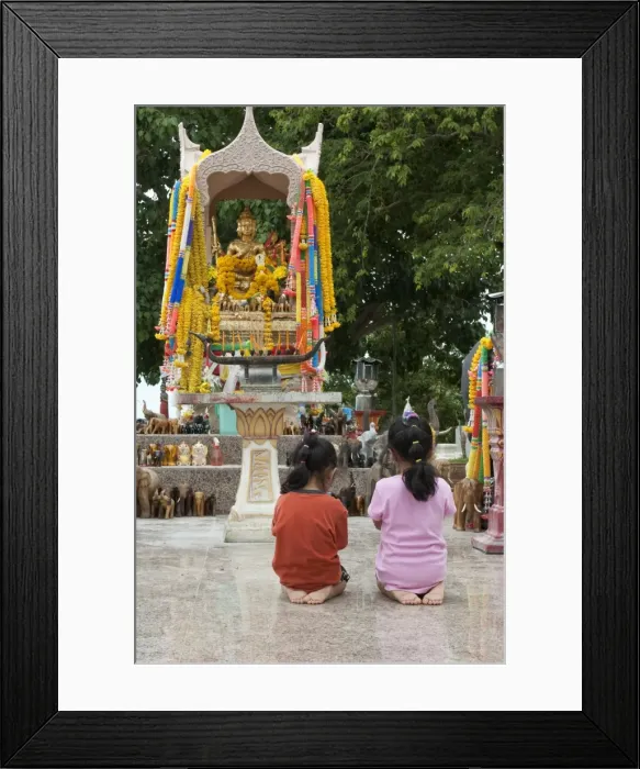 Framed Print : Temple at Phrom Thep cape, Phuket, Thailand, Southeast Asia, Asia
