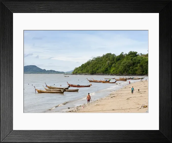 Framed Print : Fishing boats, Phuket, Thailand, Southeast Asia, Asia Framed Print : Fishing boats, Phuket, Thailand, Southeast Asia, Asia