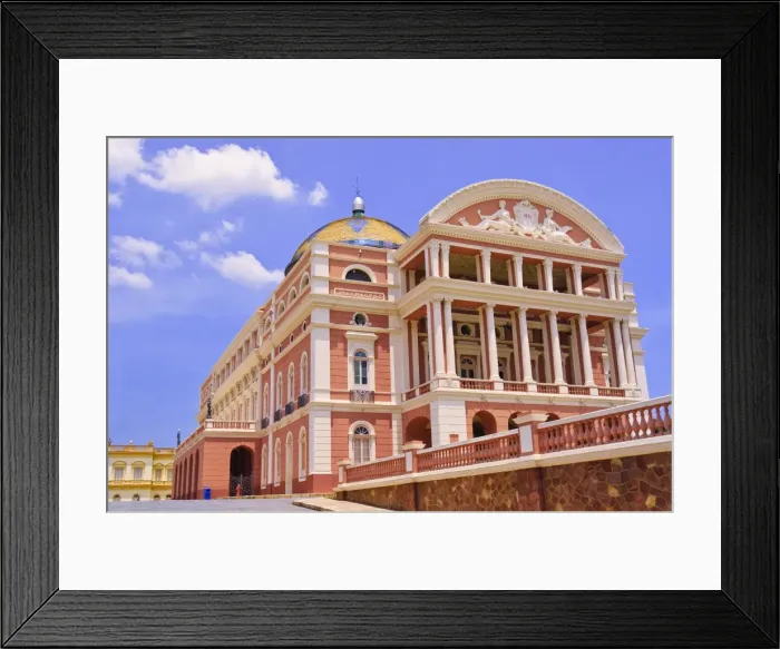 Framed Print : Opera House, Manaus, Amazonas, Brazil, South America Framed Print : Opera House, Manaus, Amazonas, Brazil, South America