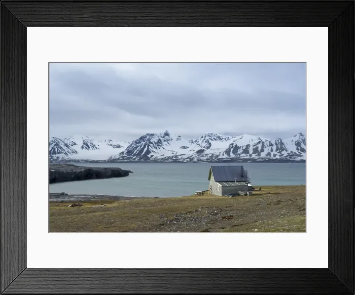 Framed Print : Blomstandhalvoya or Ny London historic site, Svalbard Archipelago, Norway Framed Print : Blomstandhalvoya or Ny London historic site, Svalbard Archipelago, Norway