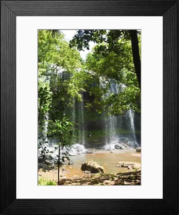 Framed Print : Ngardmau waterfalls Koror, Republic of Palau, Pacific Framed Print : Ngardmau waterfalls Koror, Republic of Palau, Pacific