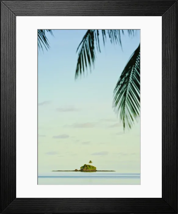 Framed Print : Offshore island at the Palau Pacific Resort, Republic of Palau, Pacific Framed Print : Offshore island at the Palau Pacific Resort, Republic of Palau, Pacific