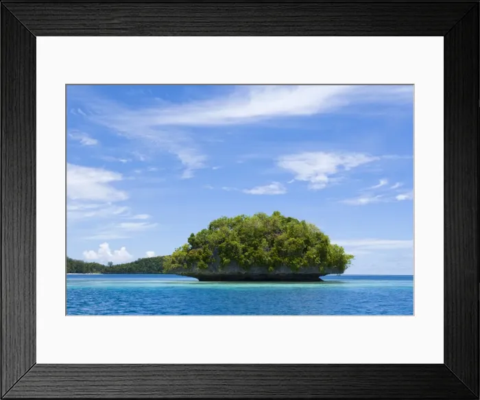Framed Print : Rock Islands, Republic of Palau, Pacific Framed Print : Rock Islands, Republic of Palau, Pacific