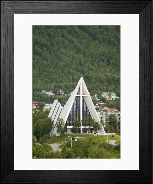 Framed Print : The Arctic Cathedral, Tromso, Norway, Scandinavia, Europe Framed Print : The Arctic Cathedral, Tromso, Norway, Scandinavia, Europe