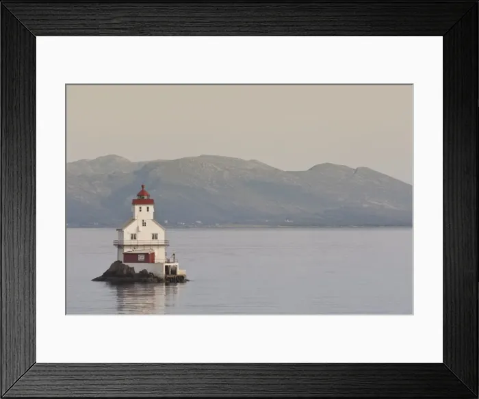 Framed Print : Stabben Lighthouse near Floro, Norway, Scandinavia, Europe Framed Print : Stabben Lighthouse near Floro, Norway, Scandinavia, Europe