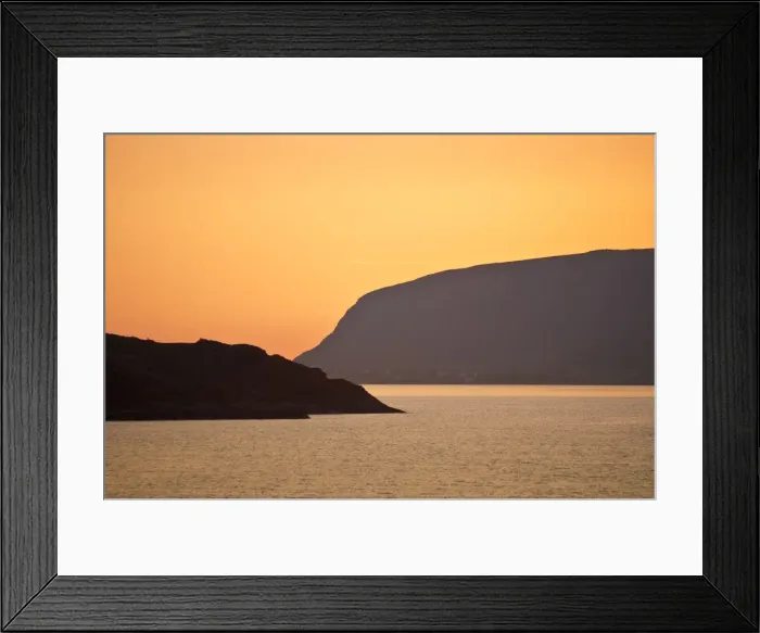 Framed Print : Sunset scenery near Molde, Norway, Scandinavia, Europe Framed Print : Sunset scenery near Molde, Norway, Scandinavia, Europe