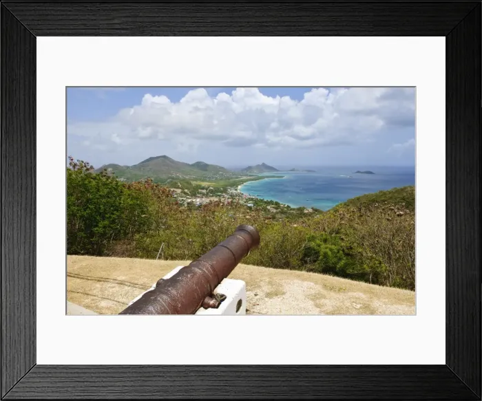 Framed Print : Cannons on Carriacou, Grenada, Windward Islands, West Indies, Caribbean, Central America Framed Print : Cannons on Carriacou, Grenada, Windward Islands, West Indies, Caribbean, Central America