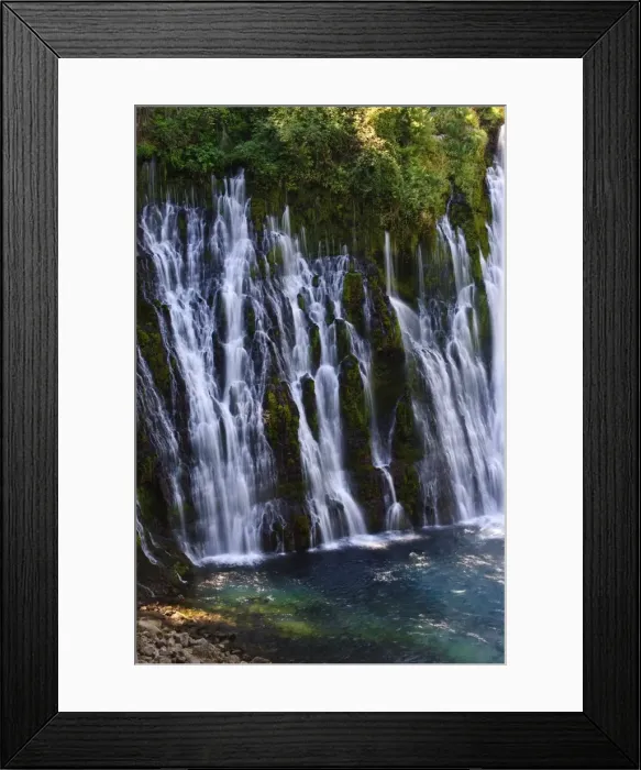 Framed Print : McArthur-Burney Falls Memorial State Park, California, United States of America Framed Print : McArthur-Burney Falls Memorial State Park, California, United States of America