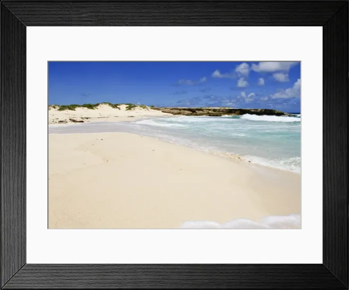 Framed Print : Playa Chikitu Beach, Bonaire, Netherlands Antilles, West Indies, Caribbean