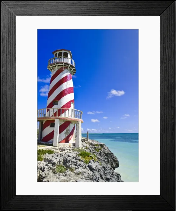 Framed Print : High Rock lighthouse at High Rock, Grand Bahama, The Bahamas, West Indies Framed Print : High Rock lighthouse at High Rock, Grand Bahama, The Bahamas, West Indies