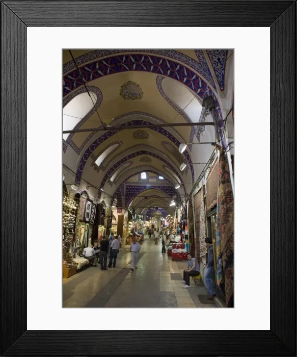 Framed Print : Interior of the Grand Bazaar (Great Bazaar), Istanbul, Turkey, Europe Framed Print : Interior of the Grand Bazaar (Great Bazaar), Istanbul, Turkey, Europe