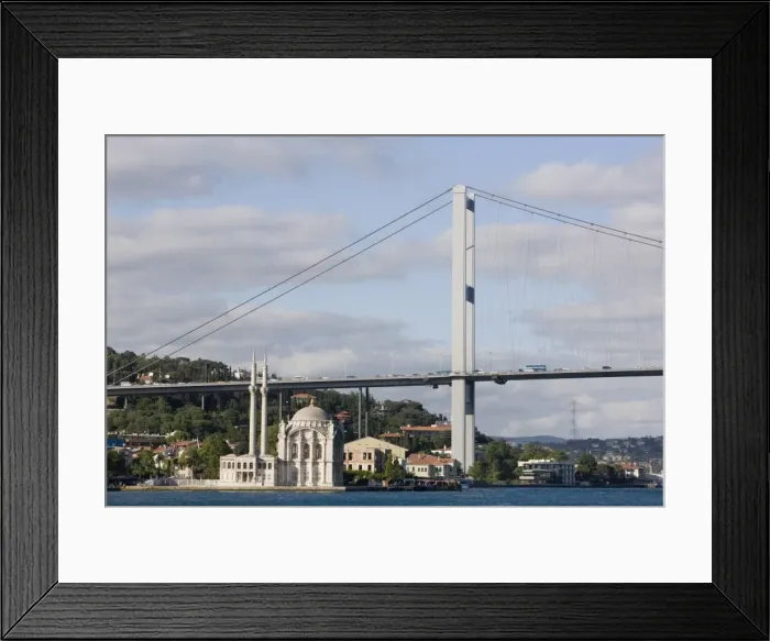 Framed Print : The Mecidiye Mosque in front of the Bosphorus Bridge, Istanbul, Turkey, Europe Framed Print : The Mecidiye Mosque in front of the Bosphorus Bridge, Istanbul, Turkey, Europe