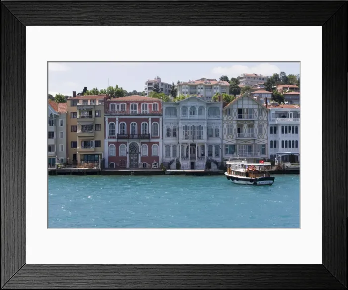 Framed Print : The restored waterfront buildings of Yenikoy on the Bosphorus, Istanbul, Turkey, Europe Framed Print : The restored waterfront buildings of Yenikoy on the Bosphorus, Istanbul, Turkey, Europe