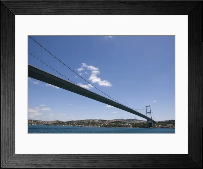 Framed Print : Bosphorus Bridge, Istanbul, Turkey, Europe Framed Print : Bosphorus Bridge, Istanbul, Turkey, Europe