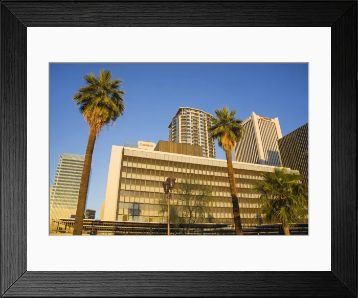 Framed Print : Downtown Phoenix, Arizona, United States of America, North America Framed Print : Downtown Phoenix, Arizona, United States of America, North America