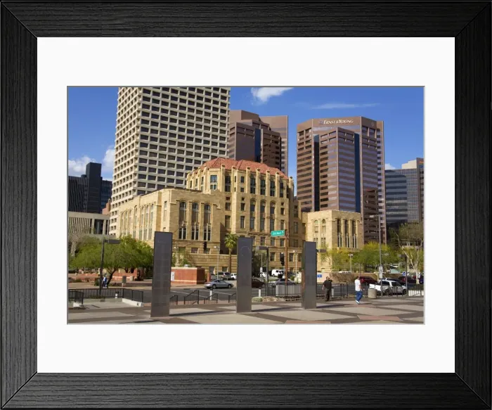 Framed Print : Old City Hall, Phoenix, Arizona, United States of America, North America Framed Print : Old City Hall, Phoenix, Arizona, United States of America, North America
