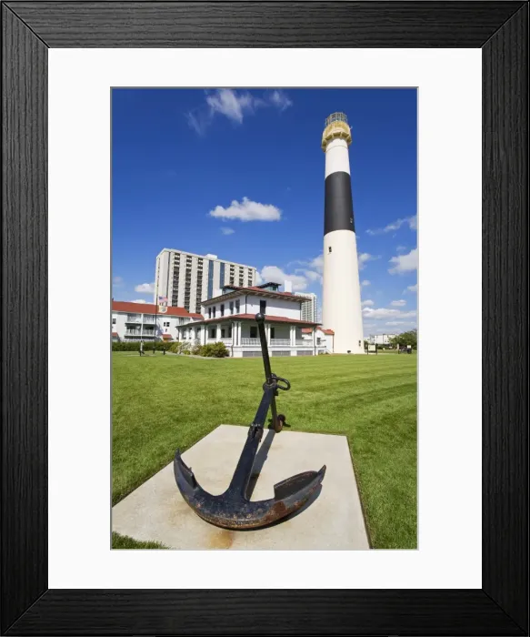 Framed Print : Absecon Lighthouse Museum, Atlantic County, Atlantic City, New Jersey, United States of America Framed Print : Absecon Lighthouse Museum, Atlantic County, Atlantic City, New Jersey, United States of America