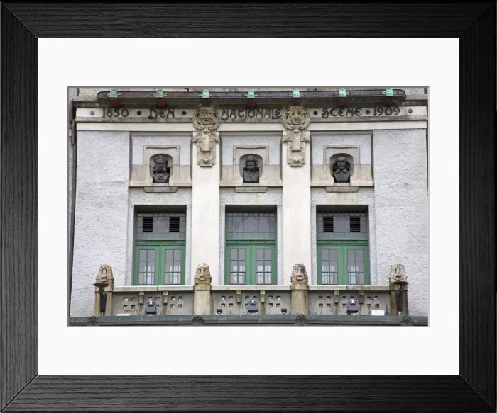 Framed Print : Theatre, Bergen, Hordaland District, Norway, Scandinavia, Europe Framed Print : Theatre, Bergen, Hordaland District, Norway, Scandinavia, Europe