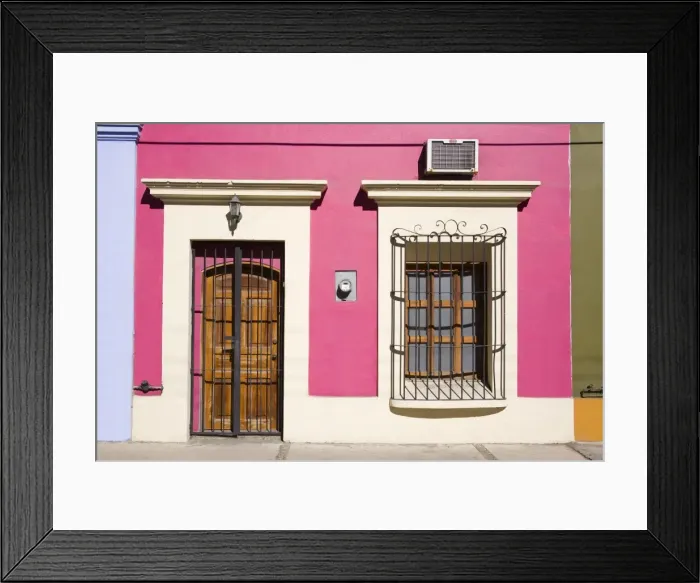 Framed Print : Colonial architecture in Old Town District, Mazatlan, Sinaloa State, Mexico Framed Print : Colonial architecture in Old Town District, Mazatlan, Sinaloa State, Mexico