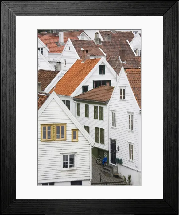 Framed Print : Clausegaten Street in Gamble (Old) Stavanger, Stavanger City, Ragoland District Framed Print : Clausegaten Street in Gamble (Old) Stavanger, Stavanger City, Ragoland District