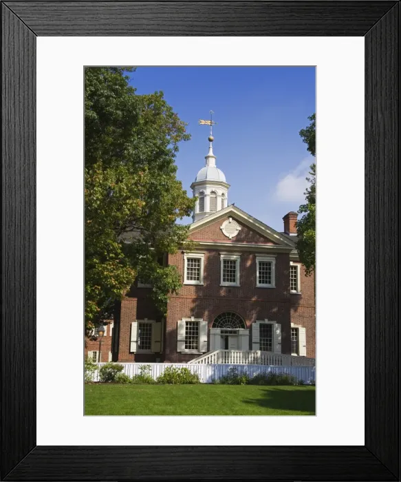 Framed Print : Carpenters Hall, Independence National Historical Park, Old City District Framed Print : Carpenters Hall, Independence National Historical Park, Old City District