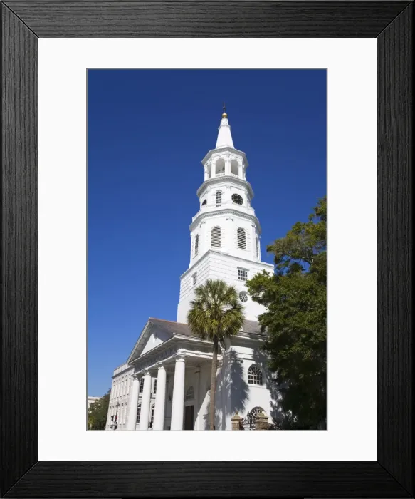 Framed Print : St. Michaels Episcopal Church, Charleston, South Carolina, United States of America Framed Print : St. Michaels Episcopal Church, Charleston, South Carolina, United States of America