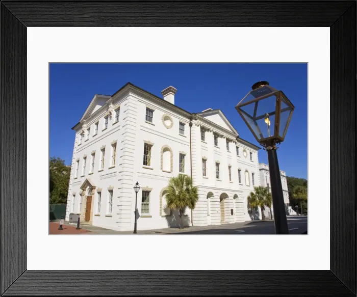 Framed Print : County of Charleston Historic Courthouse, Charleston, South Carolina, United States of America Framed Print : County of Charleston Historic Courthouse, Charleston, South Carolina, United States of America