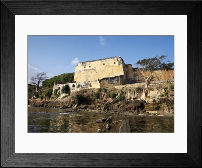 Framed Print : Fort Jesus, Mombasa, Kenya, East Africa, Africa