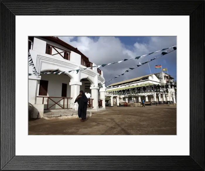 Framed Print : Lamu Town, Lamu, Kenya, East Africa, Africa Framed Print : Lamu Town, Lamu, Kenya, East Africa, Africa