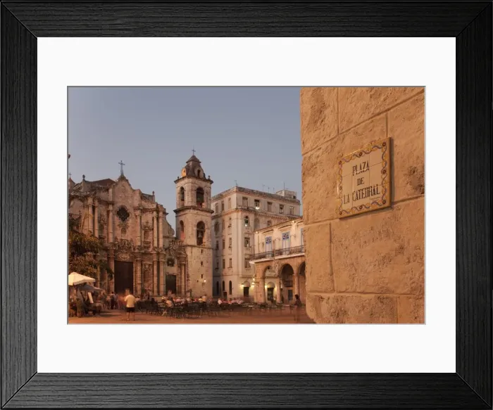 Framed Print : Plaza de la Catedral, Havana, Cuba, West Indies, Central America Framed Print : Plaza de la Catedral, Havana, Cuba, West Indies, Central America