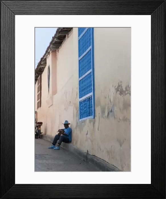 Framed Print : Guitar player, Santiago de Cuba, Cuba, West Indies, Central America Framed Print : Guitar player, Santiago de Cuba, Cuba, West Indies, Central America