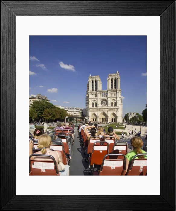 Framed Print : Sightseeing, Notre Dame, Paris, France, Europe Framed Print : Sightseeing, Notre Dame, Paris, France, Europe