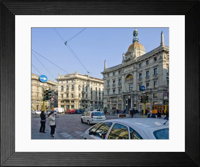 Framed Print : Milan, Lombardy, Italy, Europe Framed Print : Milan, Lombardy, Italy, Europe