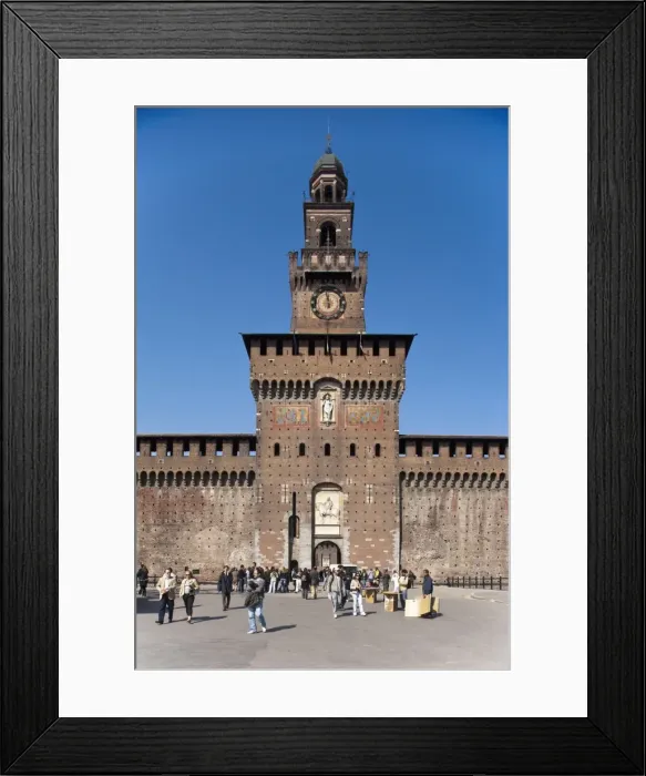Framed Print : Sforzas Castle, Milan, Lombardy, Italy, Europe Framed Print : Sforzas Castle, Milan, Lombardy, Italy, Europe
