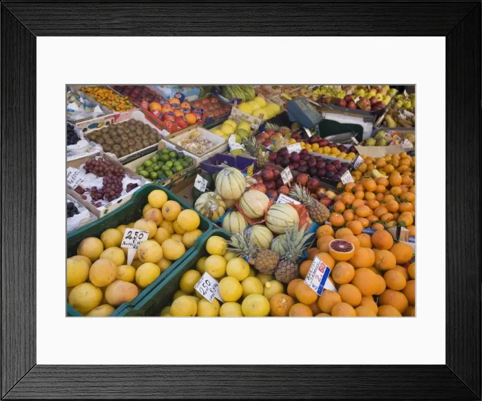 Framed Print : Fruit for sale, Padova, Veneto, Italy, Europe Framed Print : Fruit for sale, Padova, Veneto, Italy, Europe