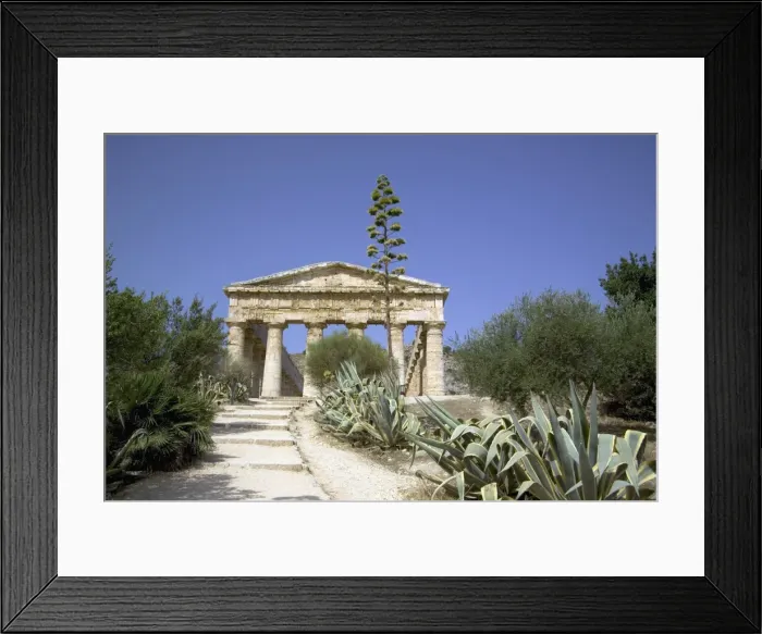 Framed Print : Segesta, Sicily, Italy, Europe Framed Print : Segesta, Sicily, Italy, Europe