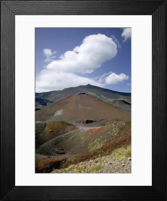 Framed Print : Mount Etna, Sicily, Italy, Europe Framed Print : Mount Etna, Sicily, Italy, Europe