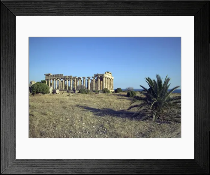 Framed Print : Selinunte, Sicily, Italy, Europe Framed Print : Selinunte, Sicily, Italy, Europe