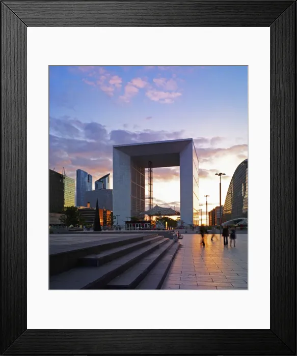 Framed Print : La Defense, Paris, France, Europe Framed Print : La Defense, Paris, France, Europe