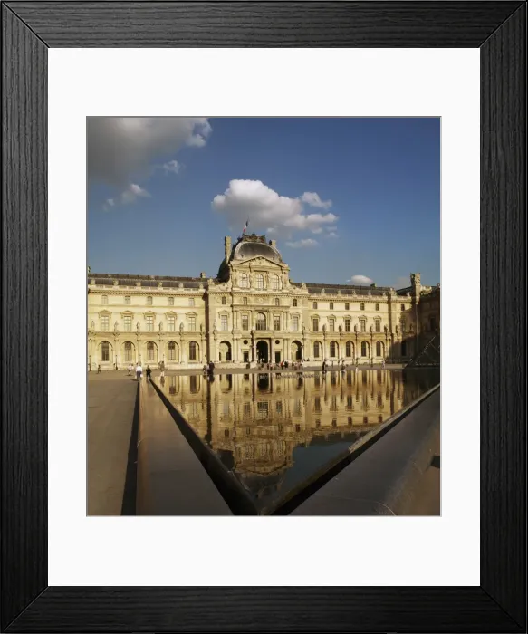Framed Print : Louvre, Paris, France, Europe Framed Print : Louvre, Paris, France, Europe