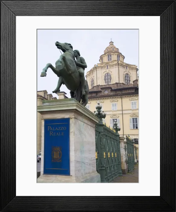 Framed Print : The Royal Palace, Turin (Torino), Piedmont, Italy, Europe Framed Print : The Royal Palace, Turin (Torino), Piedmont, Italy, Europe