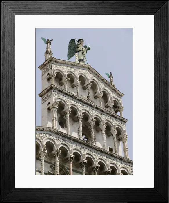 Framed Print : Church of San Michele, Lucca, Tuscany, Italy, Europe Framed Print : Church of San Michele, Lucca, Tuscany, Italy, Europe