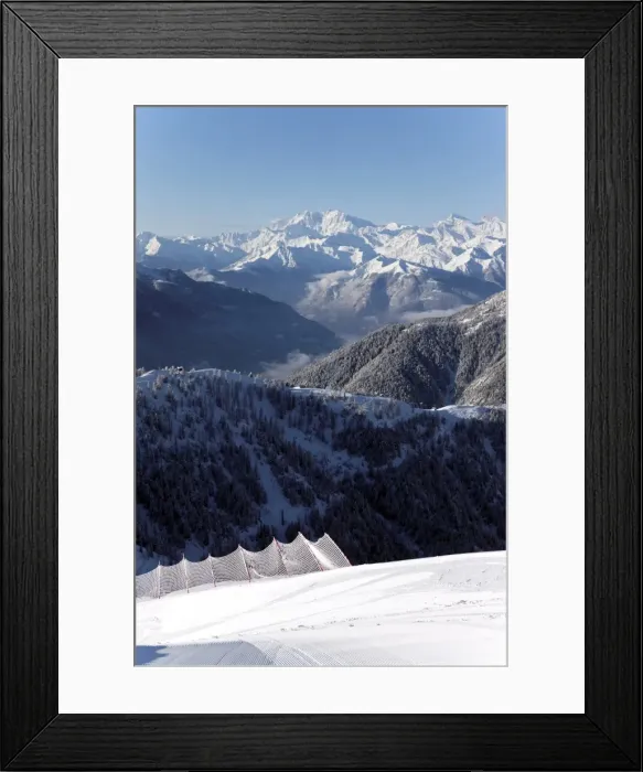 Framed Print : Val Vigezzo (Vigezzo Valley) with Mount Rosa in the distance, Piedmont Region Framed Print : Val Vigezzo (Vigezzo Valley) with Mount Rosa in the distance, Piedmont Region