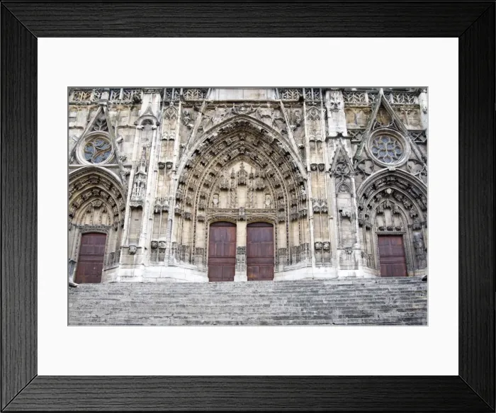 Framed Print : Cathedrale de Saint Maurice (cathedral), Vienne, Rhone Valley, France, Europe Framed Print : Cathedrale de Saint Maurice (cathedral), Vienne, Rhone Valley, France, Europe