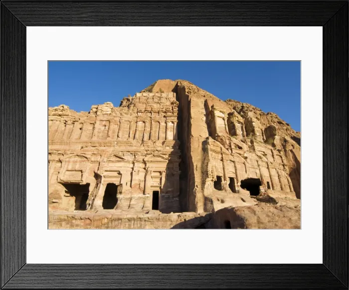 Framed Print : Royal Tombs, Petra, UNESCO World Heritage Site, Jordan, Middle East Framed Print : Royal Tombs, Petra, UNESCO World Heritage Site, Jordan, Middle East
