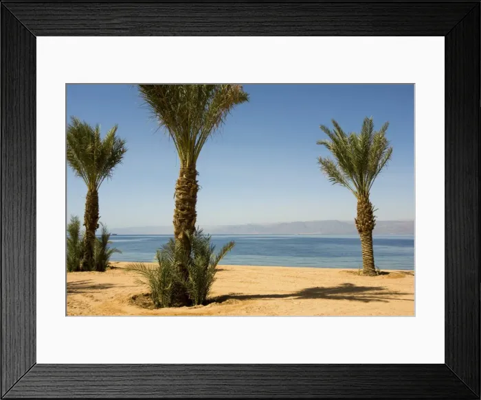 Framed Print : Tala Bay Beach, Tala Bay, Aqaba, Jordan, Middle East