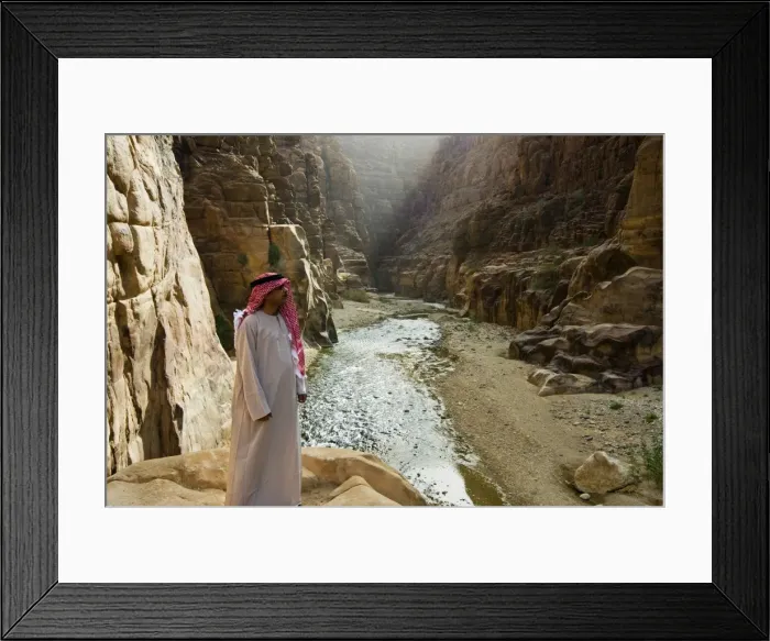 Framed Print : National Park of Al Mujeb, Jordan, Middle East Framed Print : National Park of Al Mujeb, Jordan, Middle East