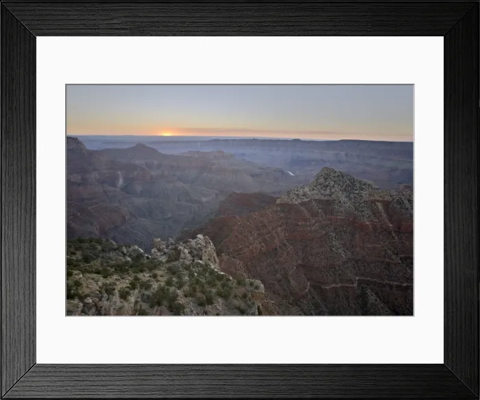 Framed Print : Sunrise at Cape Royal, North Rim, Grand Canyon National Park, UNESCO World Heritage Site Framed Print : Sunrise at Cape Royal, North Rim, Grand Canyon National Park, UNESCO World Heritage Site