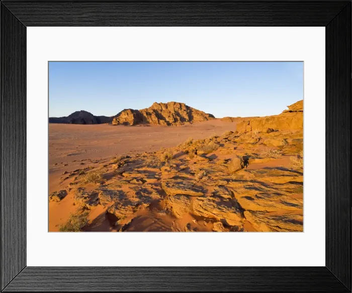 Framed Print : Wadi Rum, Jordan, Middle East Framed Print : Wadi Rum, Jordan, Middle East