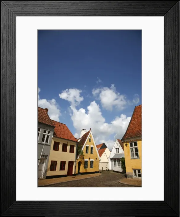 Framed Print : The historic part of Aabenraa, Jutland, Denmark, Scandinavia, Europe Framed Print : The historic part of Aabenraa, Jutland, Denmark, Scandinavia, Europe